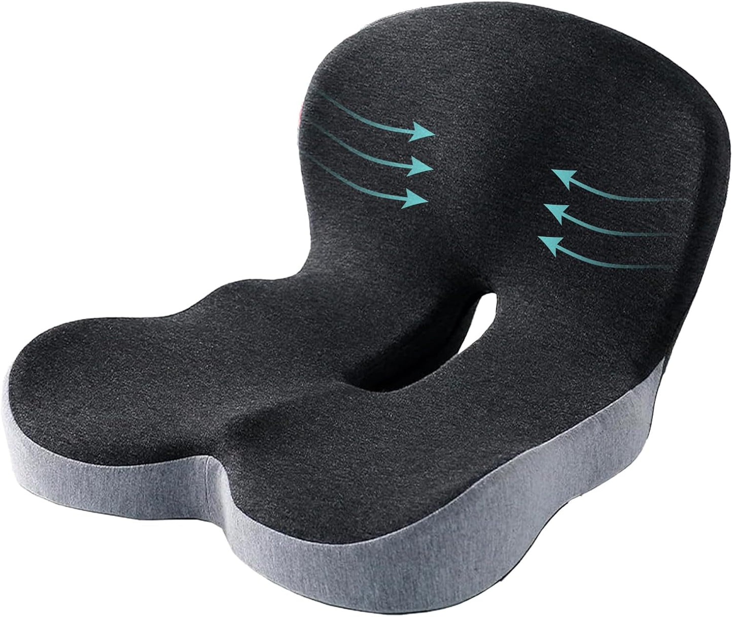 PosturePro™ Memory Foam Seat Cushion