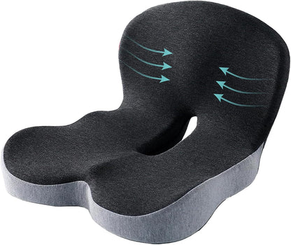 PosturePro™ Memory Foam Seat Cushion